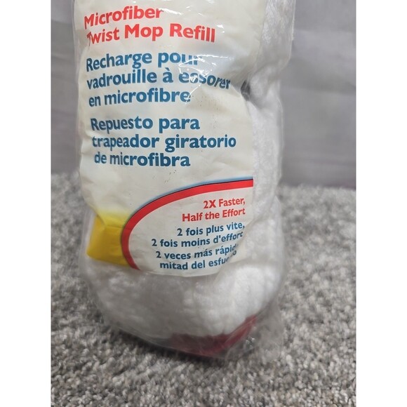 Quickie Clean Results 0362MCR Microfiber Twist Mop Refill NEW - Picture 2 of 7